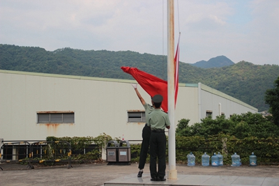 2018.9新生军训阅兵